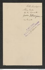 k.k. naturhistorisches Hofmuseum, Intendanzakten 1885-1896 (Hauer), Aktenzahl Z.578/1892, Seite 4